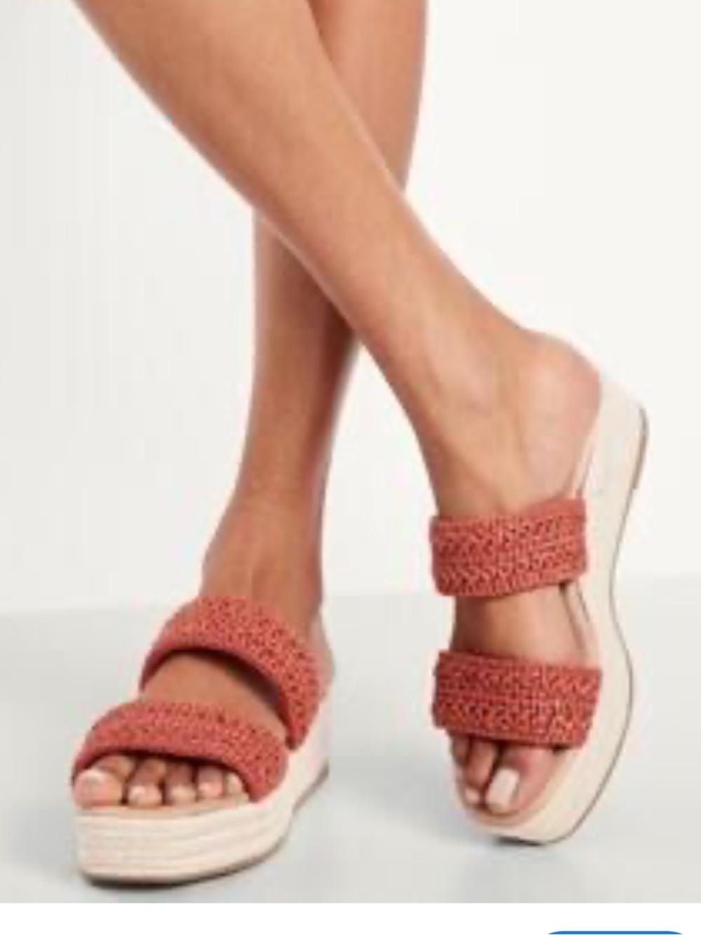 Old Navy Double-Strap Espadrille Platform Sandals